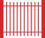 wrought-iron fence icon